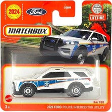 C0859 1:64 Tekli Arabalar 2023 Ford Police Interceptor Utility HVN42