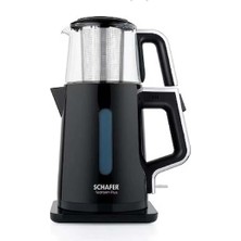 Elektrikli Siyah Çay Makinesi, Pratik ve Şık Tasarım