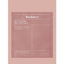 Bio - Collagen Real Deep, Şeffaflaşan, Nemlendiren, Gözenek Küçülten, Kore Yüz Maskesi