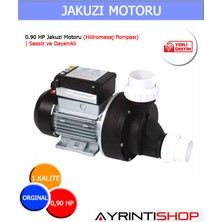 AYRINTISHOP Jakuzi Motoru (Hidromasaj Pompası) | Sessiz ve Dayanıklı