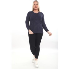 Döne Gözübek Kadıngiyim Annepenyesipuantiyeli Yeşil Uzunkollu Kışlıkpenye