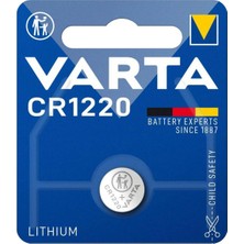 Varta CR1220 3V Lityum Pil Cr 1220 1 Adet
