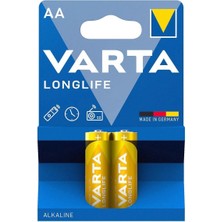 Varta 4106-2 Longlife Kalem Pil - Aa 2 Li Paket