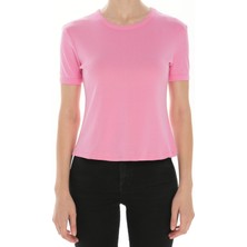 Viskon Pamuklu|iç Göstermeyen Tişört| Uzun Özel Kalıp Tişört| Beyaz & Pembe Seçenekli Premium Tişört