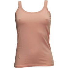 Belinay Kadın 2'li Modal Ten Dantelli Askılı Atlet