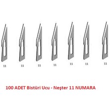 Bistürii*ucu 11 - Neşter - 100 Adet