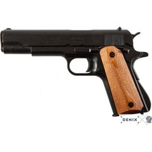 Denix Dekoratif Otomatik 45 Kalibre M1911A1 Tabanca, Amerika 1911