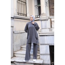 Yanları Cepli Iki Iplik Triko Takım