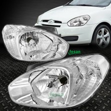 Hyundai Accent Era Sağ Sol Ön Far Takımı Motorlu 2009-2011