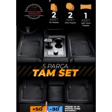 Audi A4 B8 2008-2009-2010-2011-2012-2013-2014-2015-2016  Oto Paspas Kesilebilir Siyah,dayanıklı,zemin Koruma,esnek,derin Havuzlu Araba Paspas