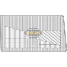 Ayfar Far Camı Tofaş Uyumlu Doğan/kartal Slx Sol N11.248