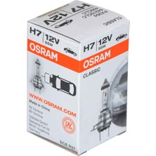Far Ampulü H7 12V 55W Osram 64210 Clc 2 Adet