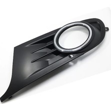 Volkswagen Golf 6 2009 - 2013 Sol Sis Fari Çerçevesi Sisli Krom