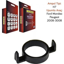 Peugeot 2008 LED Far Aparatı H7 Kısa Far Sabitleme Aparatı