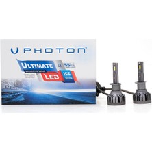 Photon Ultimate H1 Headlight 9500 Lumens 3 Plus LED Far