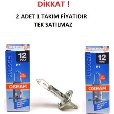 H1 Fişli Sis Farı Ampülü Osram