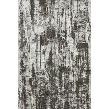Bespoky 80x150 cm Antrasit Luxia Modern Etnik Lux Yıkanabilir Halı | Mutfak Balkon Yatak Odası Halısı | Leke Tutmayan Kaymaz | LUXİA-8643