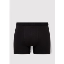 Mavi 3lü Baskılı Siyah Boxer 0911420-900
