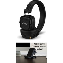 Marshall Major V Bluetooth, Oe, Siyah