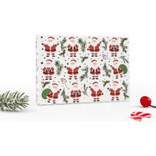 23×17×7 cm Premium Hediye Kutusu – Yılbaşı Temalı Özel Tasarım Model 3 No5
