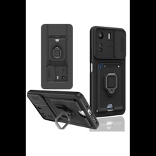 Joy Tekno Xiaomi Redmi 13C Kılıf Zuma Kartvizitli Yüzüklü Silikon