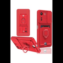 Joy Tekno Xiaomi Redmi 13C Kılıf Zuma Kartvizitli Yüzüklü Silikon