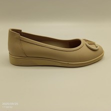 2002 Bej Hakiki Deri Babet – Metal Aksesuarlı