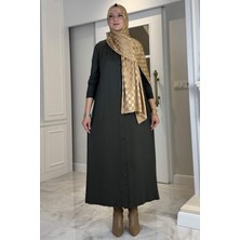 Ferace Triko Hırka Haki