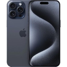 Yenilenmiş IPHONE 15 Pro Max 512GB -Mavi Titanyum( 12 Ay Garantili)-A Grade