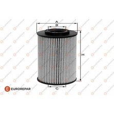 Eurorepar 1682289380 Yağ Filtresi