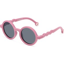 Olivio&co Classic Round Toddler Güneş Gözlüğü - Rock Rose