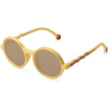 Olivio&co Classic Round Çocuk Güneş Gözlüğü - Medallion Gold