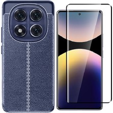 Vendas Xiaomi Redmi Note 14 Pro 4G Uyumlu Kılıf Vendas Niss Auto Focus Silikon Kapak + Polymer Nano Ekran Koruyucu