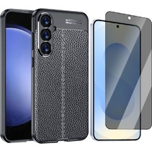 Vendas Samsung Galaxy A56 Uyumlu Kılıf Vendas Niss Auto Focus Silikon Kapak + Hayalet Cam Ekran Koruyucu