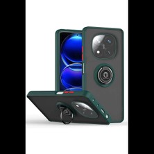 Joy Tekno Xiaomi Redmi Note 14 Pro 4g Kılıf Montreal Yüzüklü Silikon Kapak