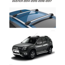 Turtle Air-1 Full Kit Dacia Duster Suv Tavan Ara Atkı Seti, Gri 2014-2015-2016-2017
