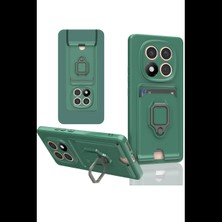 Joy Tekno Xiaomi Redmi Note 14 Pro 4g Kılıf Zuma Kartvizitli Yüzüklü Silikon