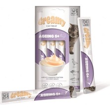 M-Pets Ageing 6+ Fonksiyonel Creamy Kedi Ödülü 4X15 gr