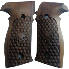 Sig Sauer P 226 Lazer Işlemeli Ahşap Kabze