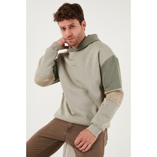 Buratti Pamuklu Regular Fit Kapüşonlu Içi Tüylü Yumuşak Şardonlu Sweat Erkek Sweat 5905299