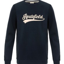 Routefield Hook Kids Unisex Çocuk Mavi Sweatshirt