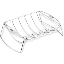 Weber 6469 Premium Grilling Rack – Izgara Rafı (Kaburga & Rosto Desteği; Q 300/3000 & 22″+ Kömürlü Uyumlu)