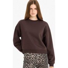 DeFacto Kalın Basic Sweatshirt D6645AX25WN