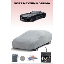 Breen Mercedes-Benz Amg Gt Roadster ile Uyumlu Oto Branda, Araba Brandası, Su ve Güneş Geçirmez Araba Çadırı