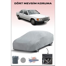 Breen Mercedes-Benz 190 ile Uyumlu Oto Branda, Araba Brandası, Su ve Güneş Geçirmez Araba Çadırı