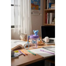 BT21 Lisanslı Süslemeli ve Askılı Plastik Şişe (520ML) - Koya