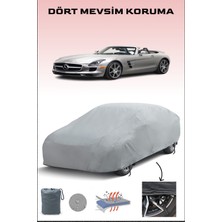 Breen Mercedes-Benz Sls Amg Roadster ile Uyumlu Oto Branda, Araba Brandası, Su ve Güneş Geçirmez Araba Çadırı
