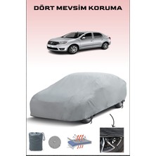 Breen Dacia Logan 2 ile Uyumlu Oto Branda, Araba Brandası, Su ve Güneş Geçirmez Araba Çadırı