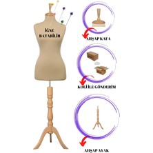 36 Beden Full Iğne Batan Terzi Mankeni Prova Mankeni Vitrin Mankeni