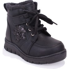 Vicco Punto 946F25K433 Siyah Ortopedik Günlük Kız Çocuk Spor Bot